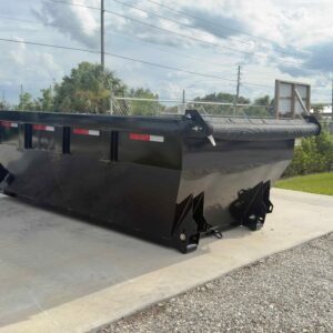001-100576.jpg New 7×14 Steel Pines Cargo, LLC Roll Off Trailer