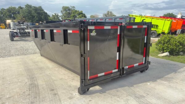 New 7×14 Steel Pines Cargo, LLC Roll Off Trailer