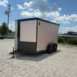 012-100169-1-1.jpg New 7×12 CYNERGY CARGO Enclosed Trailer