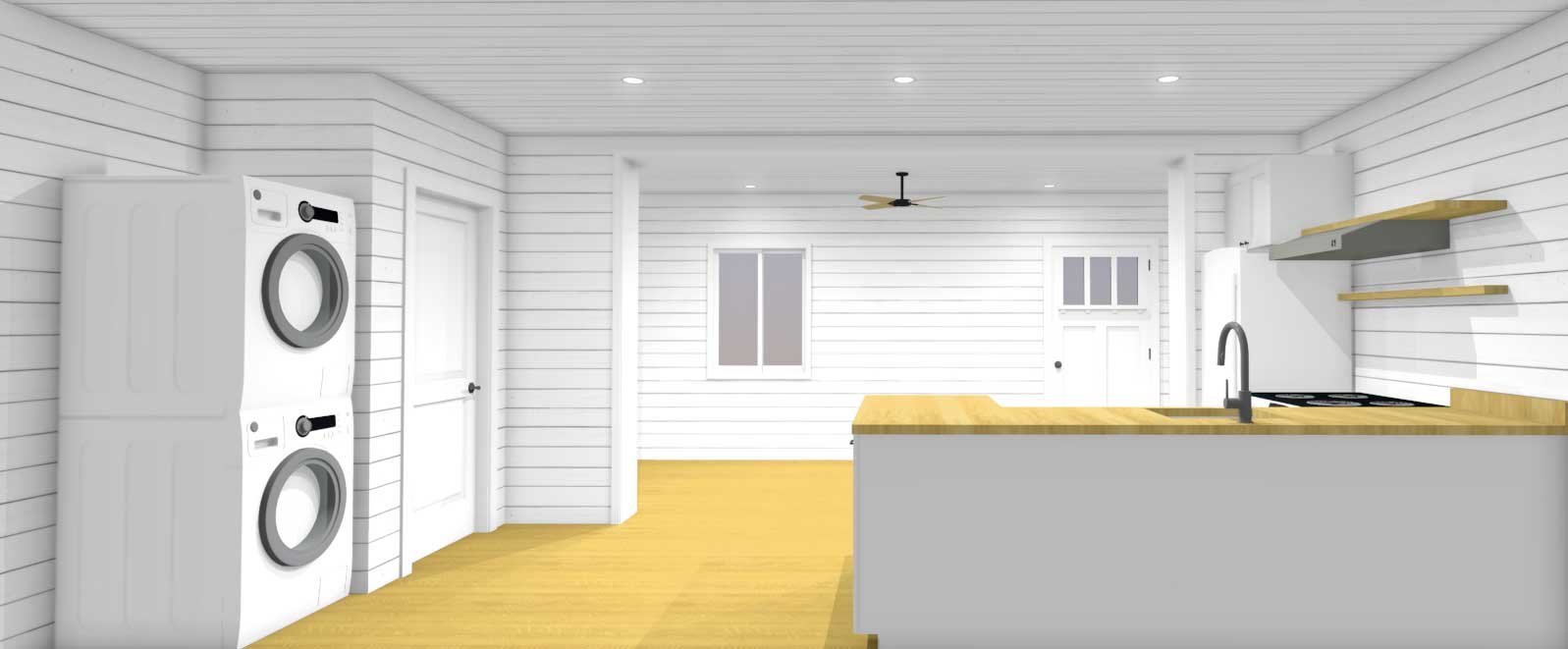 Luxury 2 Bedroom Shipping Container Home | The Clark | Two 40ft Containers - Image 5