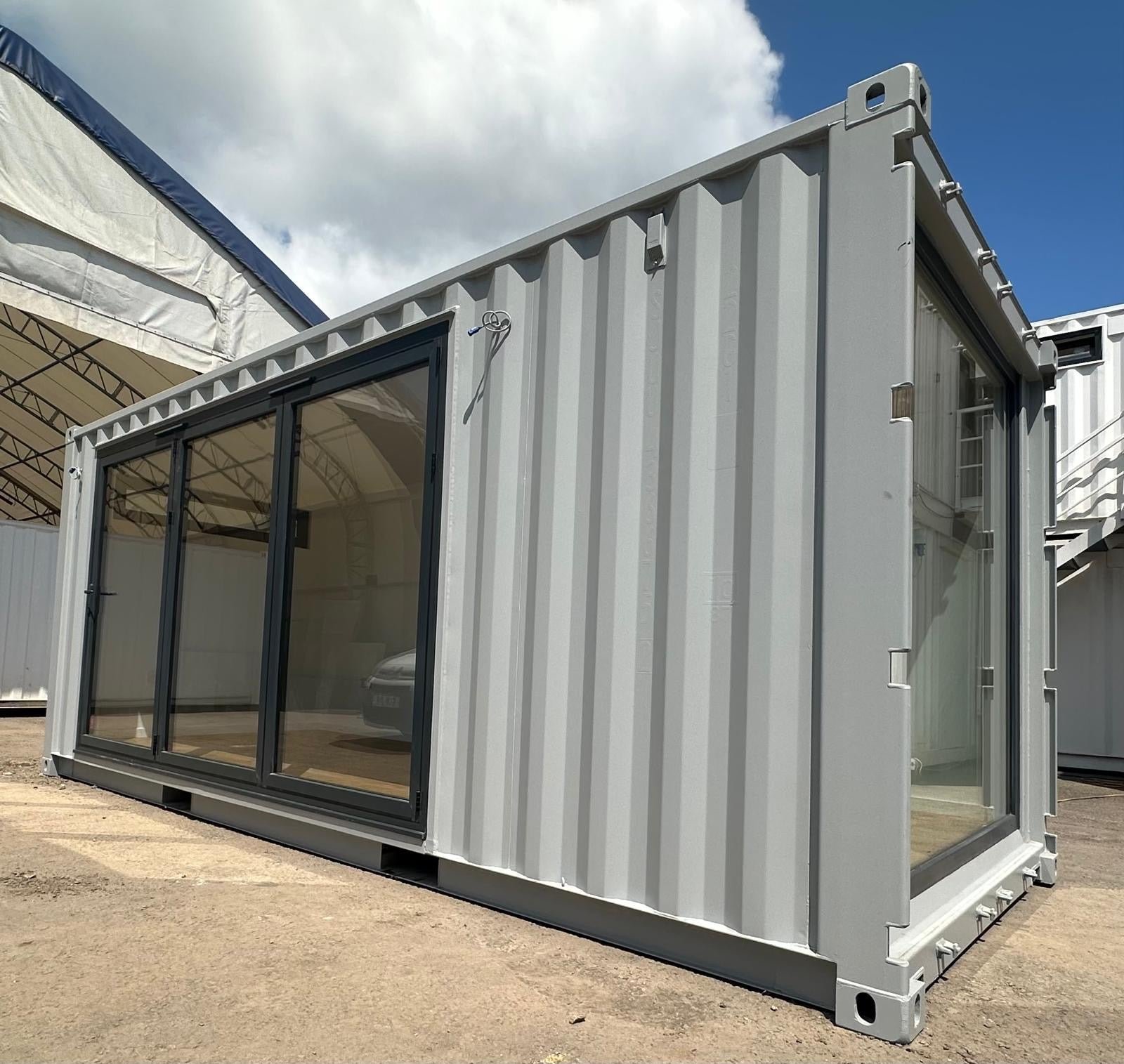 20x8ft CUSTOM SHIPPING CONTAINER CONVERSION - Portable Building - Garden Office - No 1237 - Image 7
