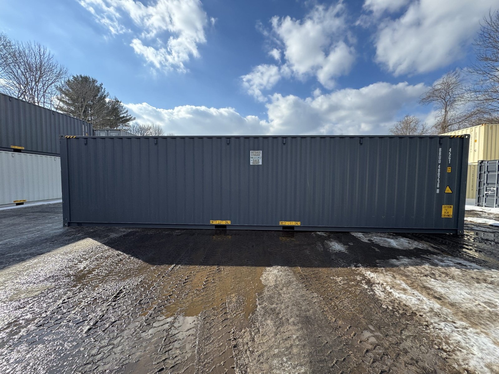 40ft New High Cube Shipping Container - Wind & Watertight - Unit BBUU480238-8 - Image 8