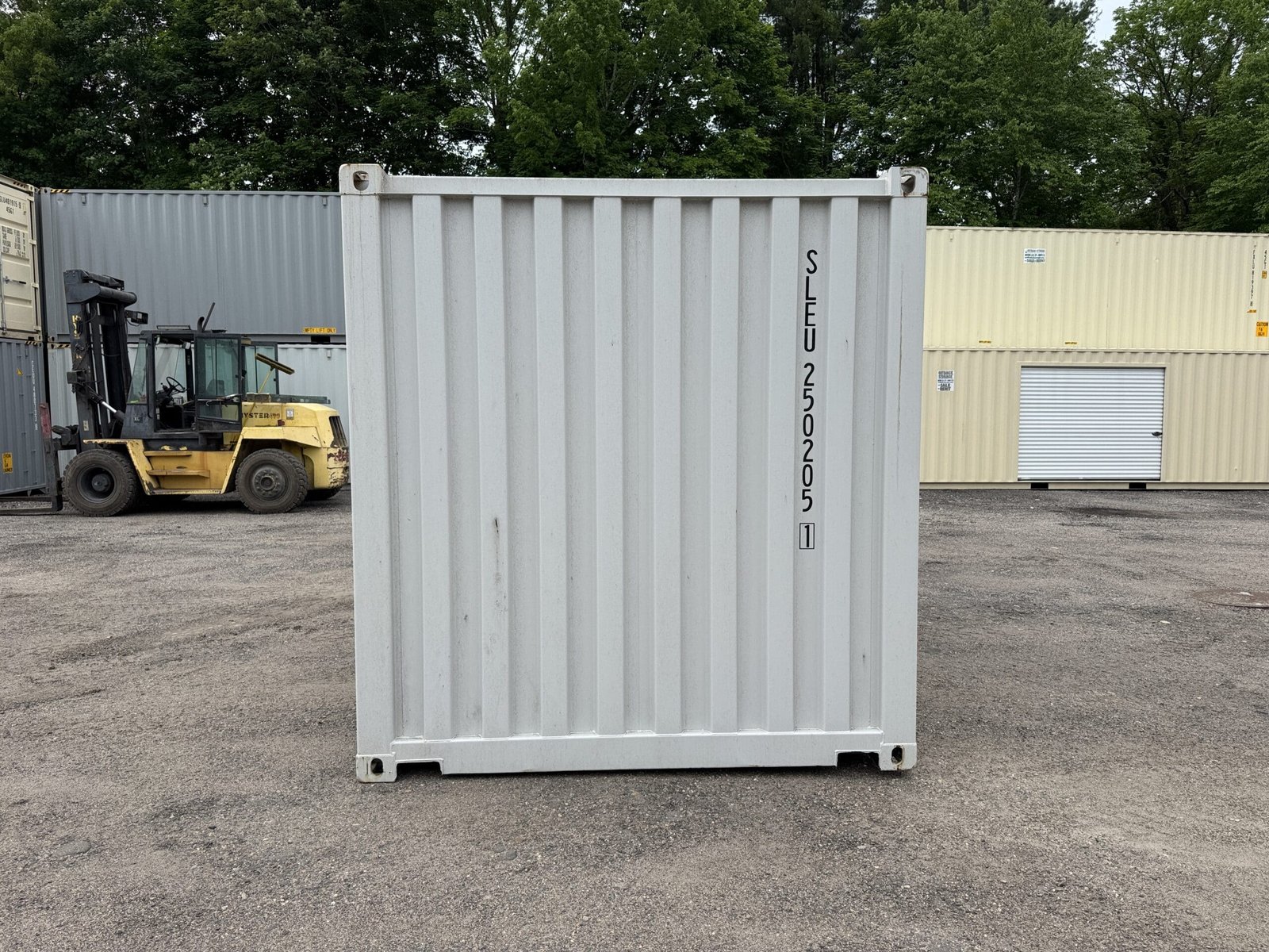 20ft New Shipping Container - Wind & Watertight - Gray - Unit SLEU250205-1 - Image 10