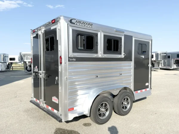 089a571327da47bf.webp 2026 Cimarron Norstar 2HBP Horse Trailer