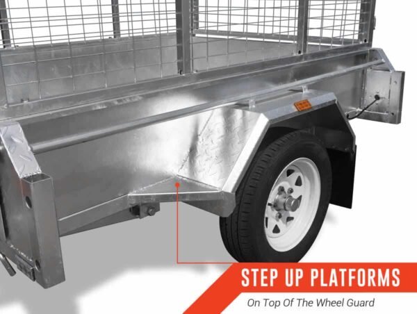 6×4 Box Trailer For Sale (Fully Welded)