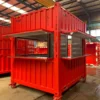 10' High Cube Cafe Shipping Containers For Sale