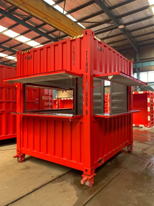 10' High Cube Cafe Shipping Containers For Sale