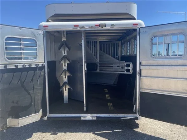 1446434-4cad0019.webp 2000 Morgan Built 3 Horse Bumper Pull Horse Trailer