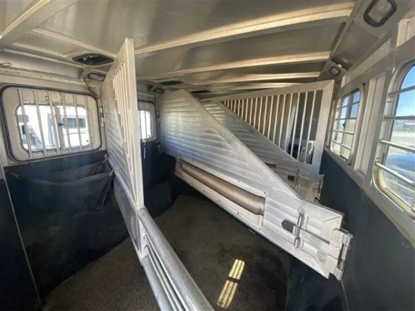 1446434-60514ac0.webp 2000 Morgan Built 3 Horse Bumper Pull Horse Trailer