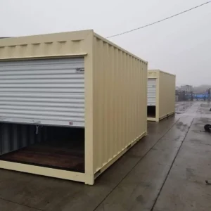 16Ft Storage Container With Roll-Up Door - Cargo Worthy Grade