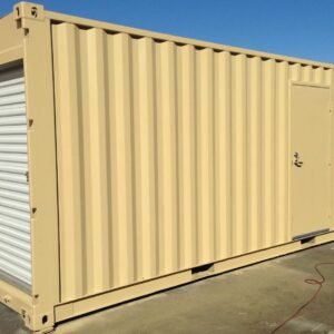 16Ft Storage Container With Roll-Up Door - Wind & Watertight