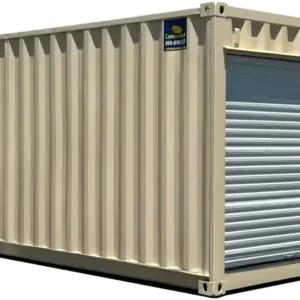 16ft Refurbished Storage Container with Roll-Up Door