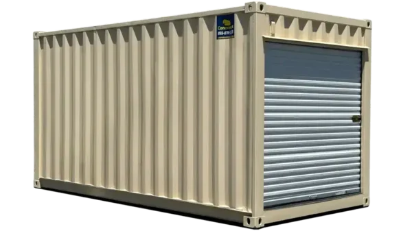16ft Refurbished Storage Container with Roll-Up Door