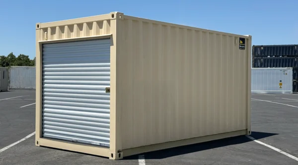 16ft Refurbished Storage Container with Roll-Up Door