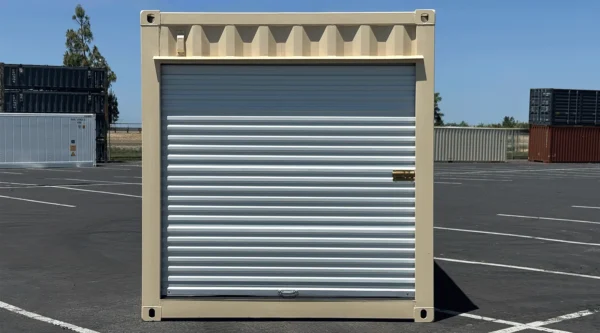 16ft Refurbished Storage Container with Roll-Up Door