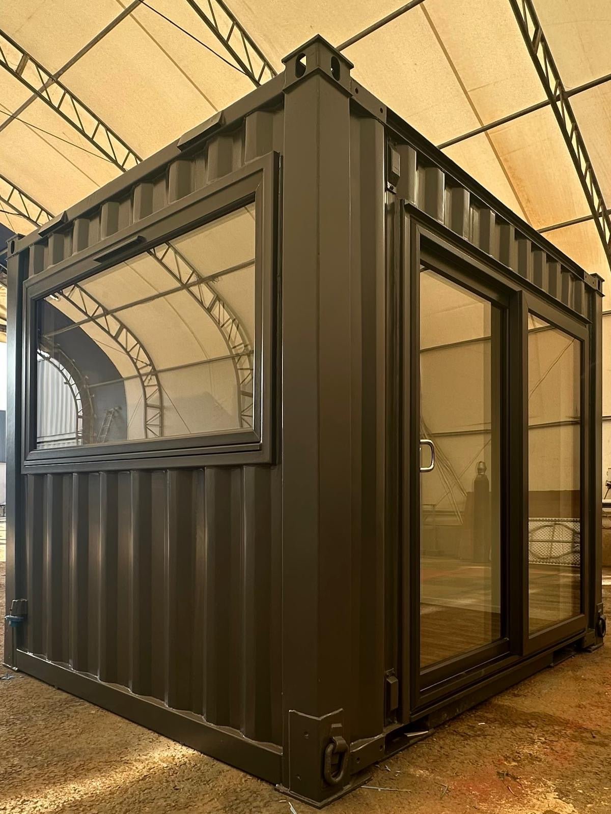 10x8 ft - CUSTOM OFFICE / GARDEN ROOM - Open Plan - Portable Building - Picture Window - No 1455 - Image 9