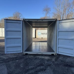 20ft New Shipping Container - Wind & Watertight - Beige - Unit BSLU240982-8