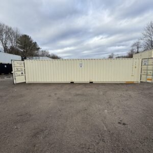 40ft New Shipping Container  -  Wind & Watertight  -  Beige  -  Unit FXLU601857-5