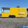 2024 enclosed 8 X 22 concession vending trailer food truck w sinks AC mini split