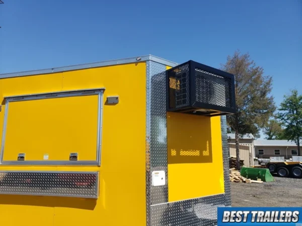 2024 enclosed 8 X 22 concession vending trailer food truck w sinks AC mini split