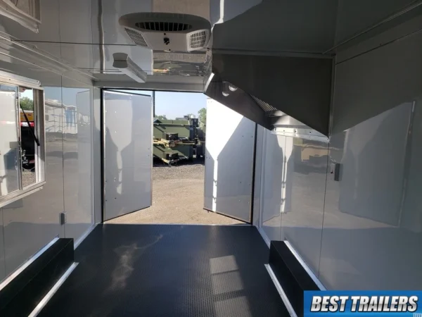 2024 enclosed concession vending trailer food truck 8 x 20 8.5 x 20 sinks hood