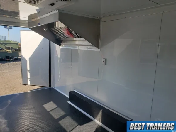 2024 enclosed concession vending trailer food truck 8 x 20 8.5 x 20 sinks hood