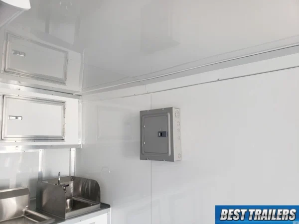 2024 enclosed concession vending trailer food truck 8 x 20 8.5 x 20 sinks hood