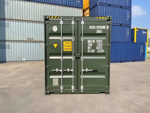 20Ft High Cube Container - One Trip (9FT 6' High) Key Features