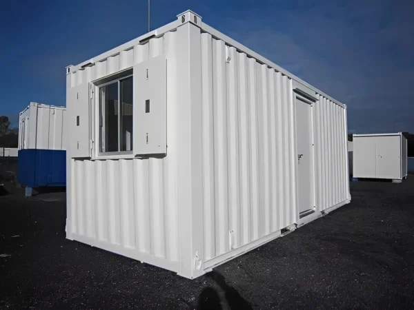 20ft New Build Anti-Vandal Office - White Open Plan Portable Office Unit