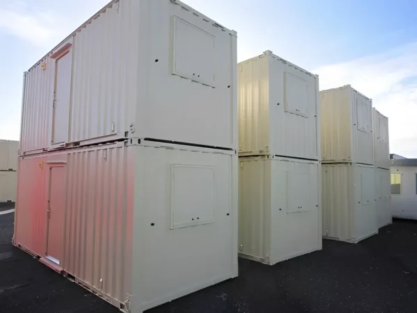 20ft New Build Anti-Vandal Office - White Open Plan Portable Office Unit