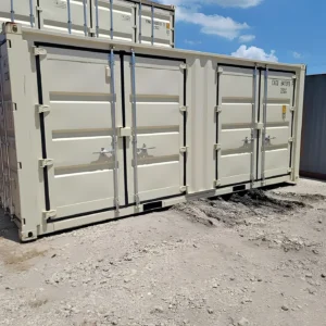 20ft Open Side Shipping Container - Dual Side Doors