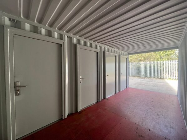 20ft Shipping Container Multi-unit Storage Solution