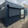 20ft x 8ft Custom Shipping Container Conversion - Portable Building
