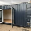 20ft x 8ft Custom Shipping Container Conversion - Portable Building
