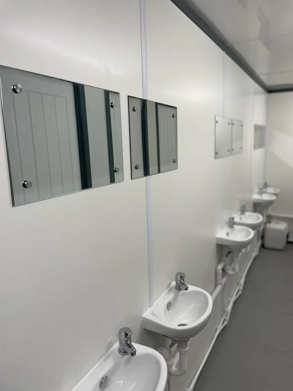 20ft x 8ft Shipping Container Toilet Block - Reading