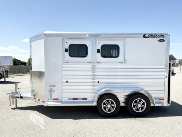 2282037a025a1184.webp 2027 Cimarron Norstar 2HBP Horse Trailer