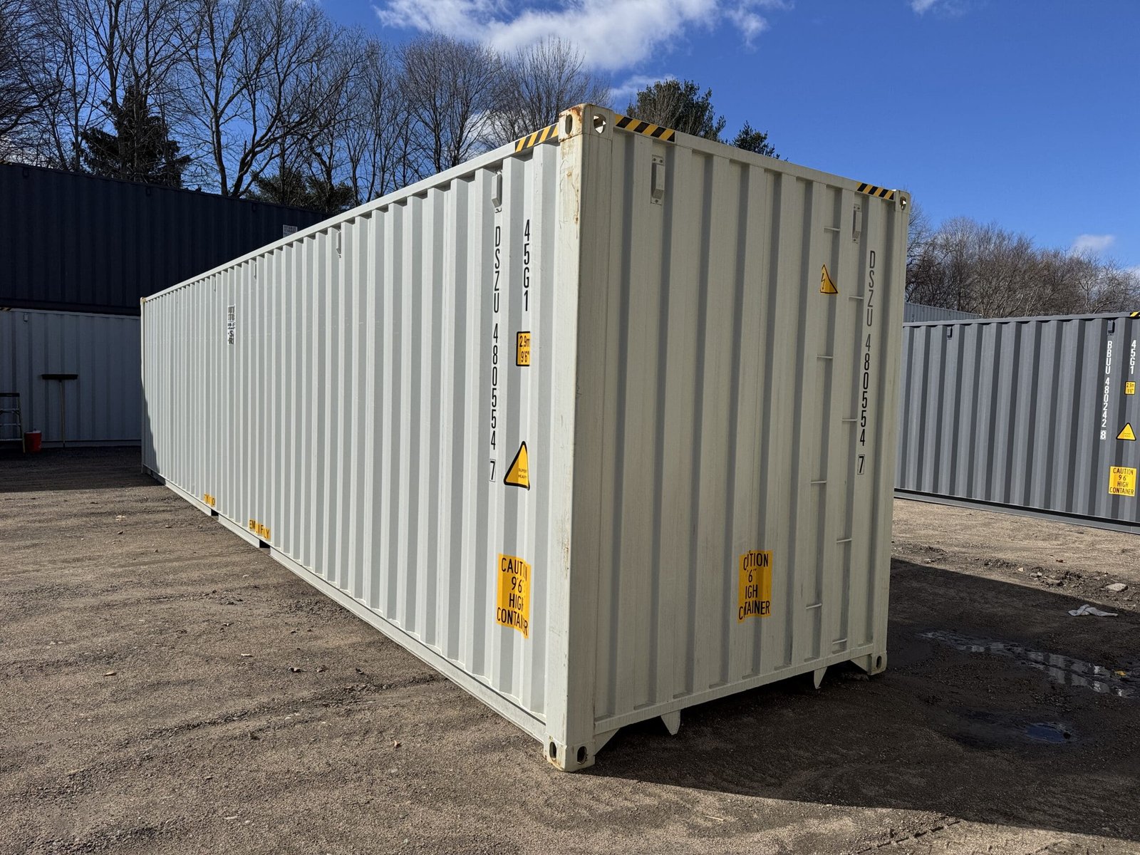 40ft New High Cube Shipping Container - Wind & Watertight - Unit DSZU480554-7 - Image 10