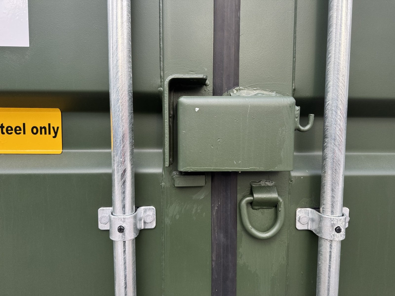 40ft New High Cube Shipping Container - Wind & Watertight - Green - Unit BBUU480287-6 - Image 5