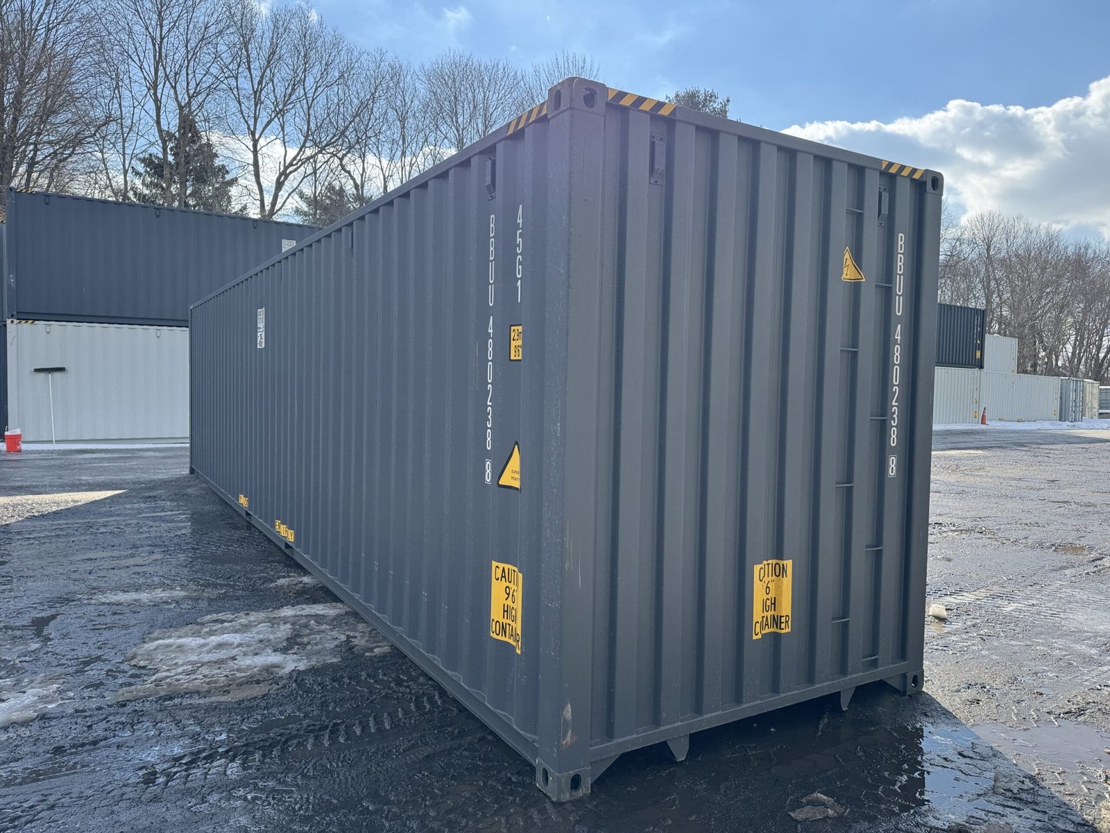 40ft New High Cube Shipping Container - Wind & Watertight - Unit BBUU480238-8 - Image 9