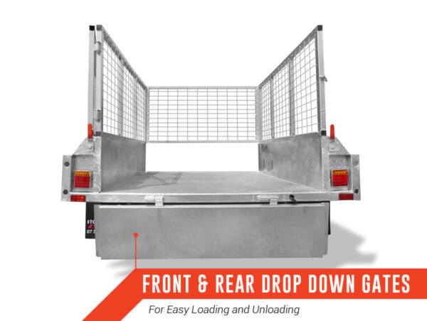 6×4 Box Trailer For Sale (Fully Welded)