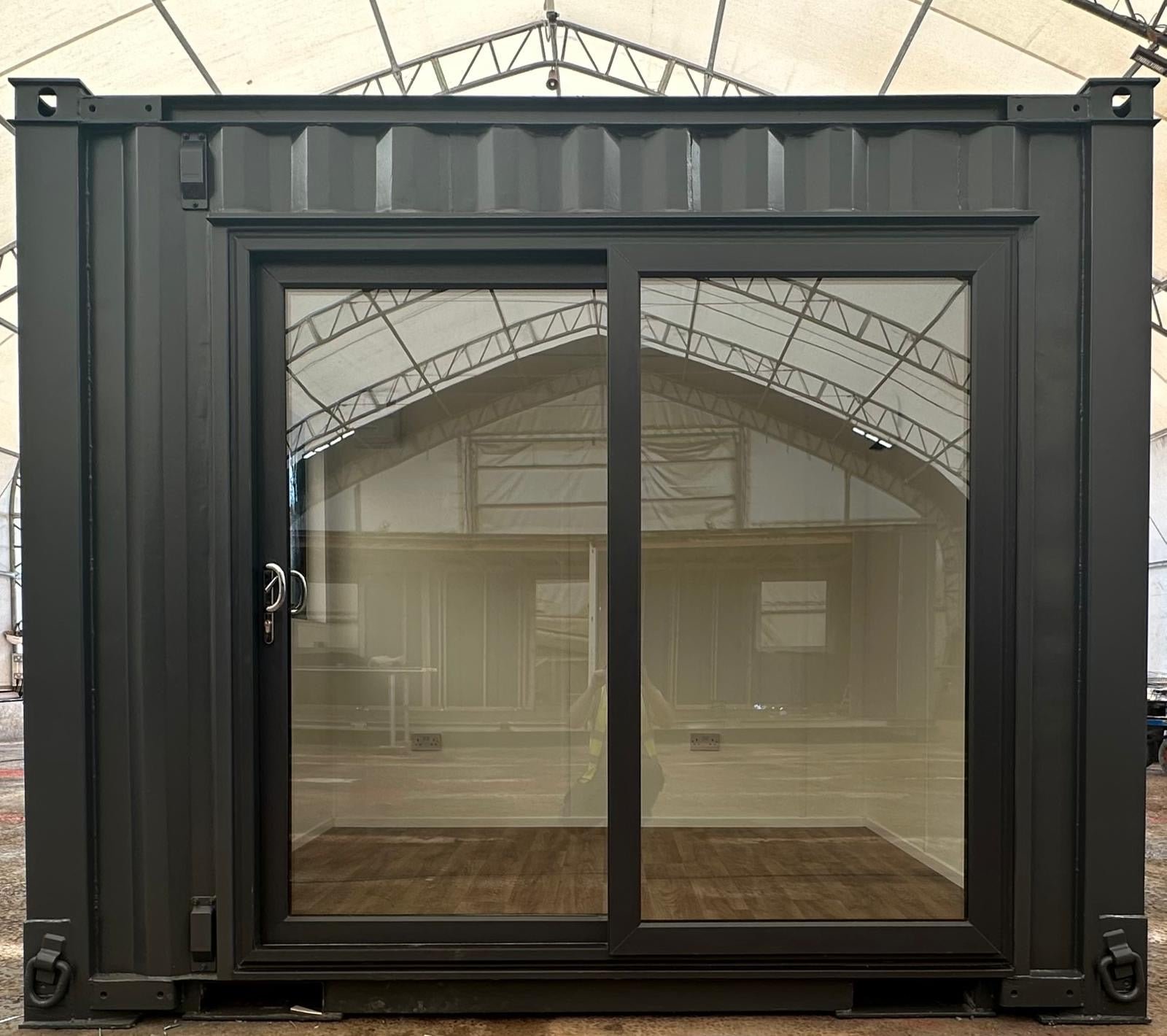 10x8 ft - CUSTOM OFFICE / GARDEN ROOM - Open Plan - Portable Building - Picture Window - No 1455 - Image 11