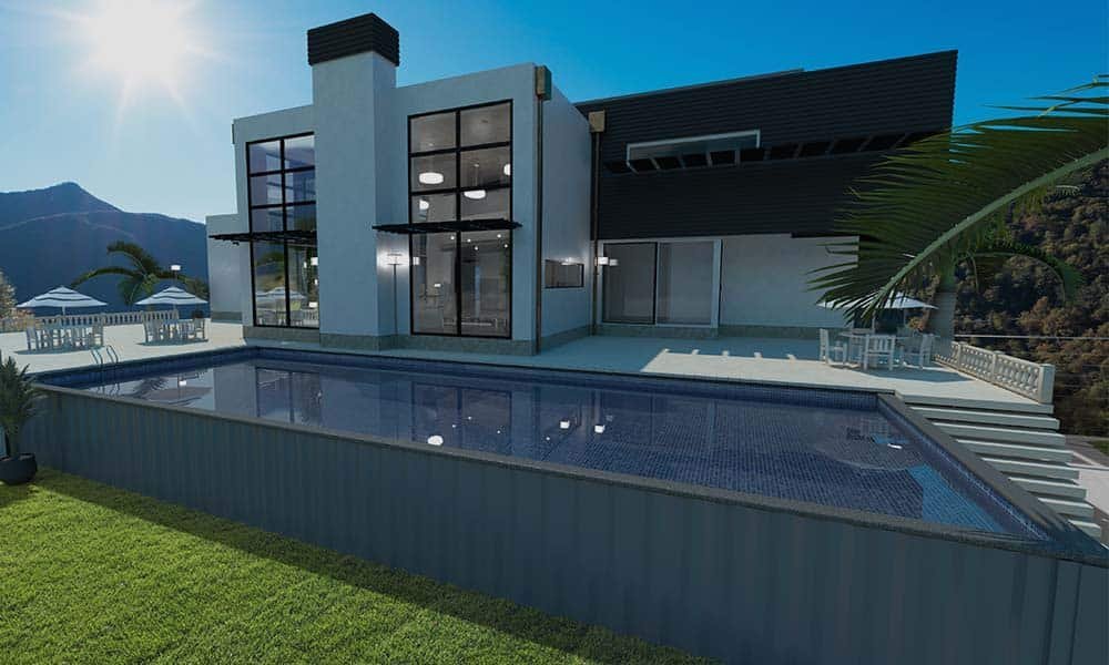 Luxury Modular Container Swimming Pool - Image 11