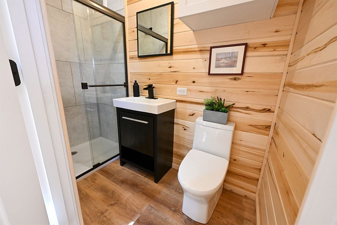 40FT Augustine Luxury Container Home with Kitchen, Bathroom & Garage | Ready to Ship | Free USA Delivery - Image 4