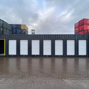 40ft High Cube Multi-Store Container - 7-Bay Self Storage Unit