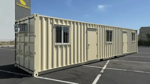 40ft-New-Ground-Level-Office-Container-red.webp 40ft New Ground Level Office Container