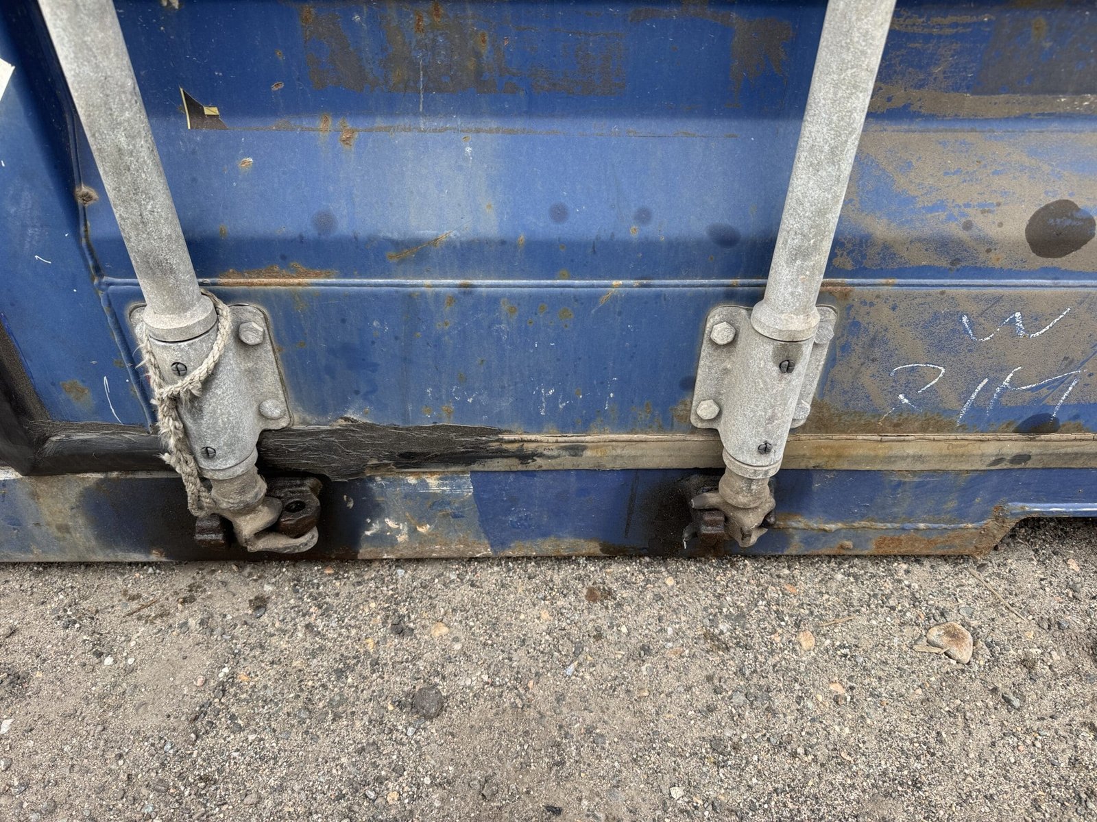 20ft Used Shipping Container - Wind & Watertight - Blue - Unit SEGU221402-1 - Image 6