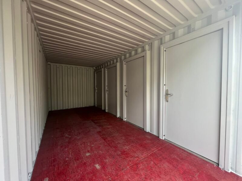 20ft Shipping Container Multi-unit Storage Solution - Image 7