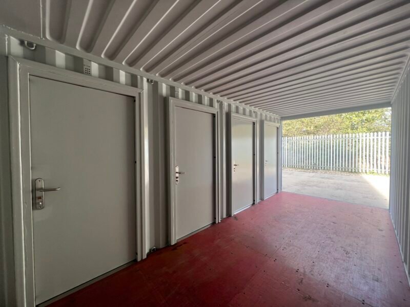 20ft Shipping Container Multi-unit Storage Solution - Image 5