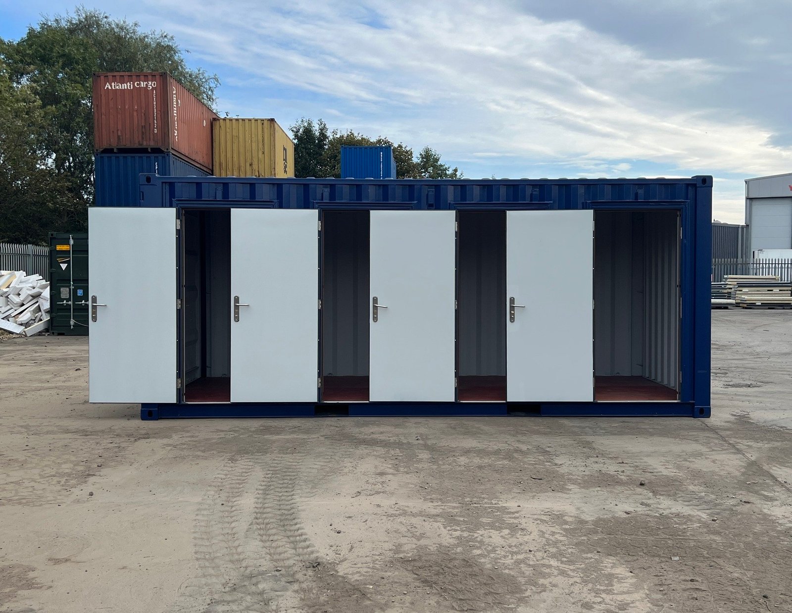 20ft Shipping Container Multi-unit Storage Solution - Image 4