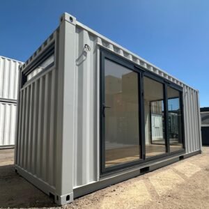 20x8ft CUSTOM SHIPPING CONTAINER CONVERSION - Portable Building - Garden Office - No 1237